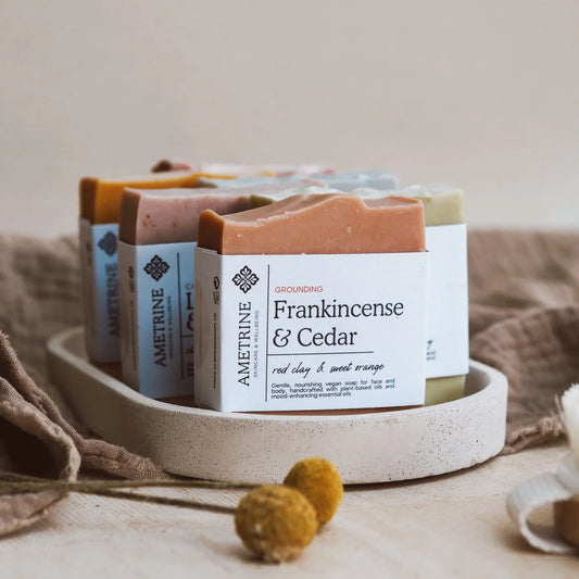 Grounding Frankincense & Cedar Soap