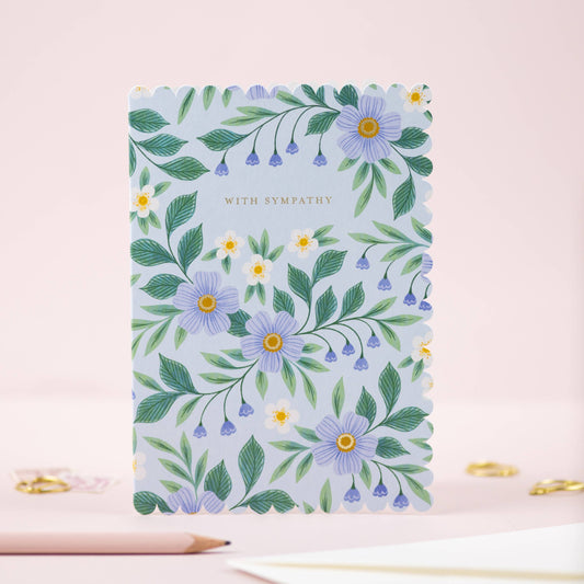 With Sympathy Card