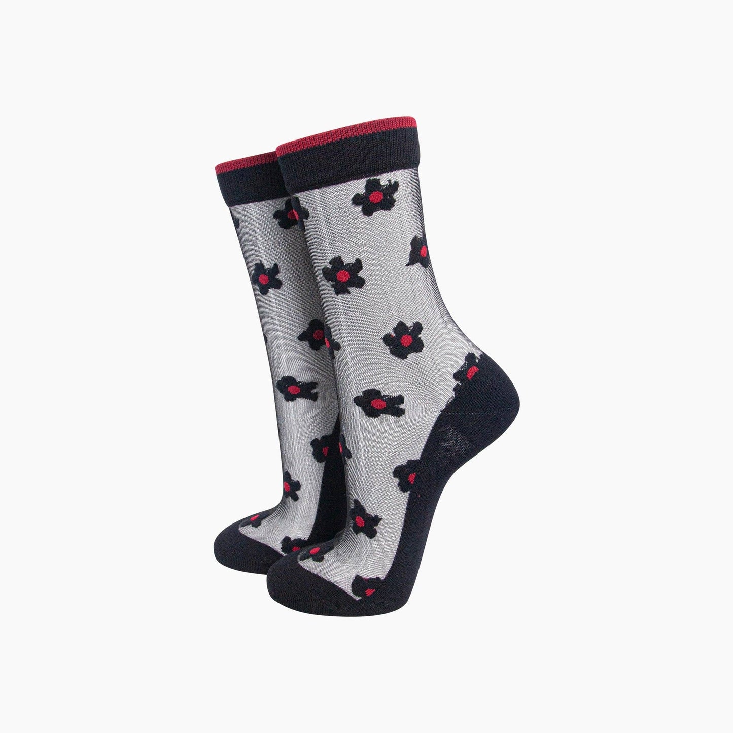 Daisy Sheer Socks