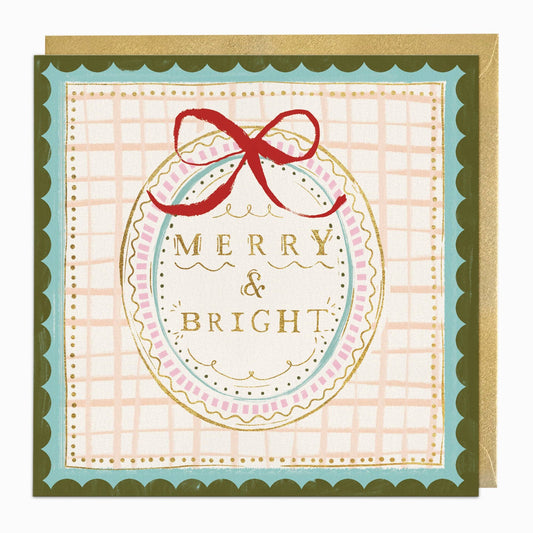 Merry & Bright Christmas Card