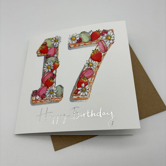 17 Today Birthday Card