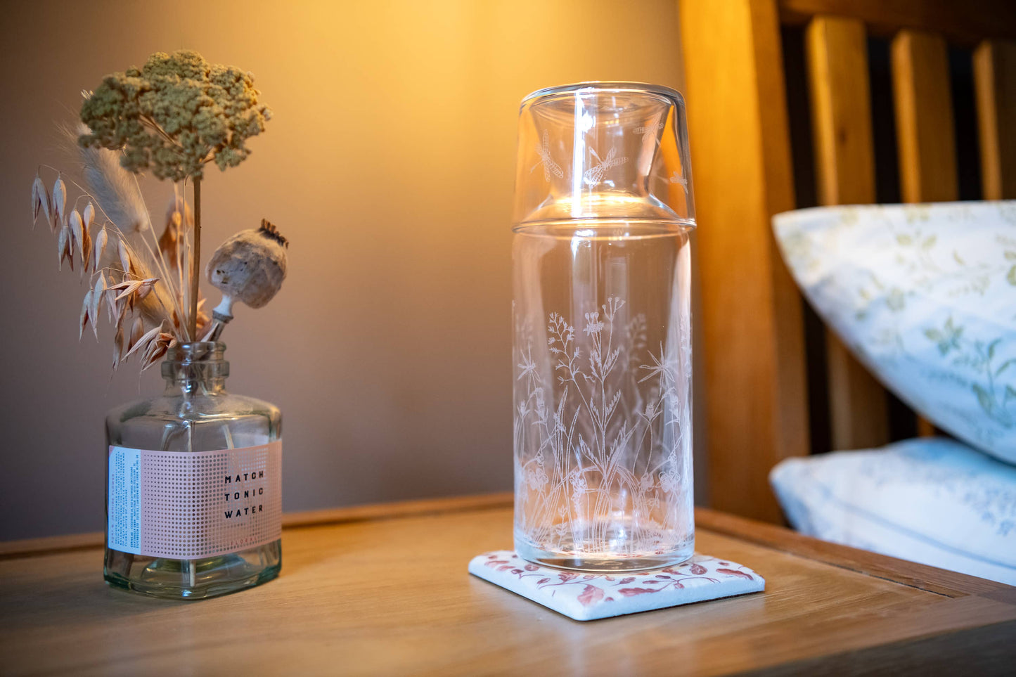 Meadow Design Mini Carafe & Glass Gift Set