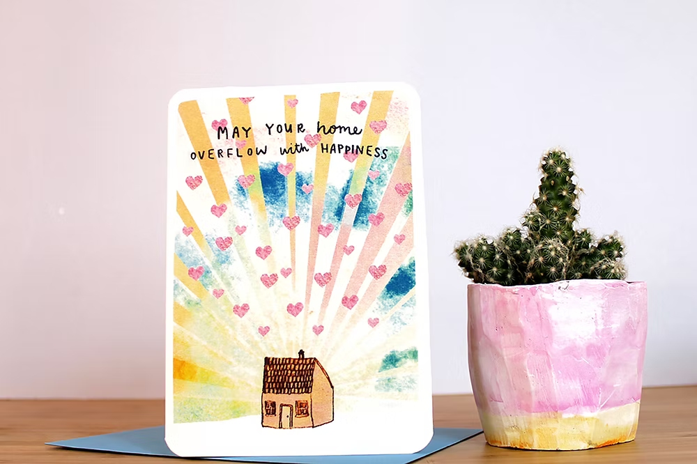 May Your Home Overflow With Happiness Card