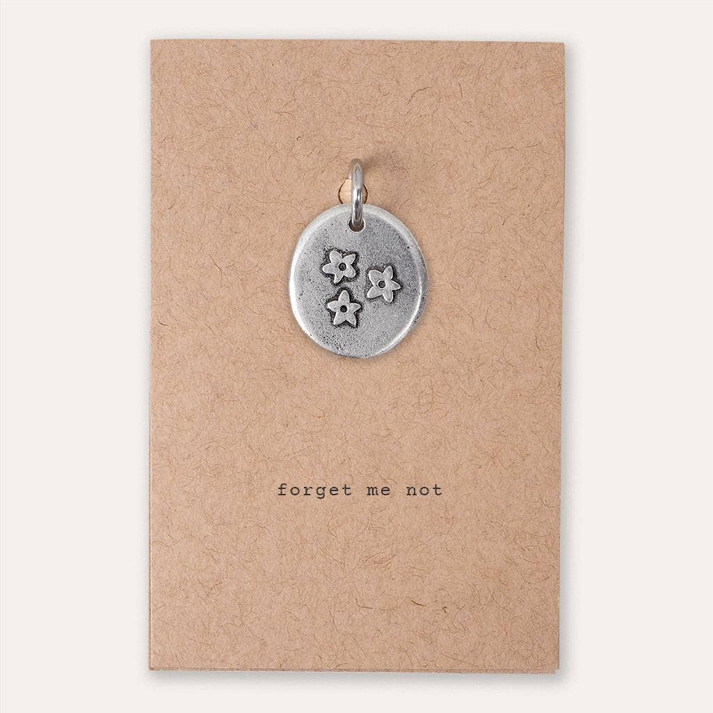 'Forget Me Not' Charm