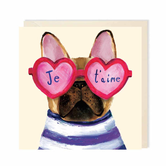 French Bulldog Greeting Card | Frenchie Greeting Card
