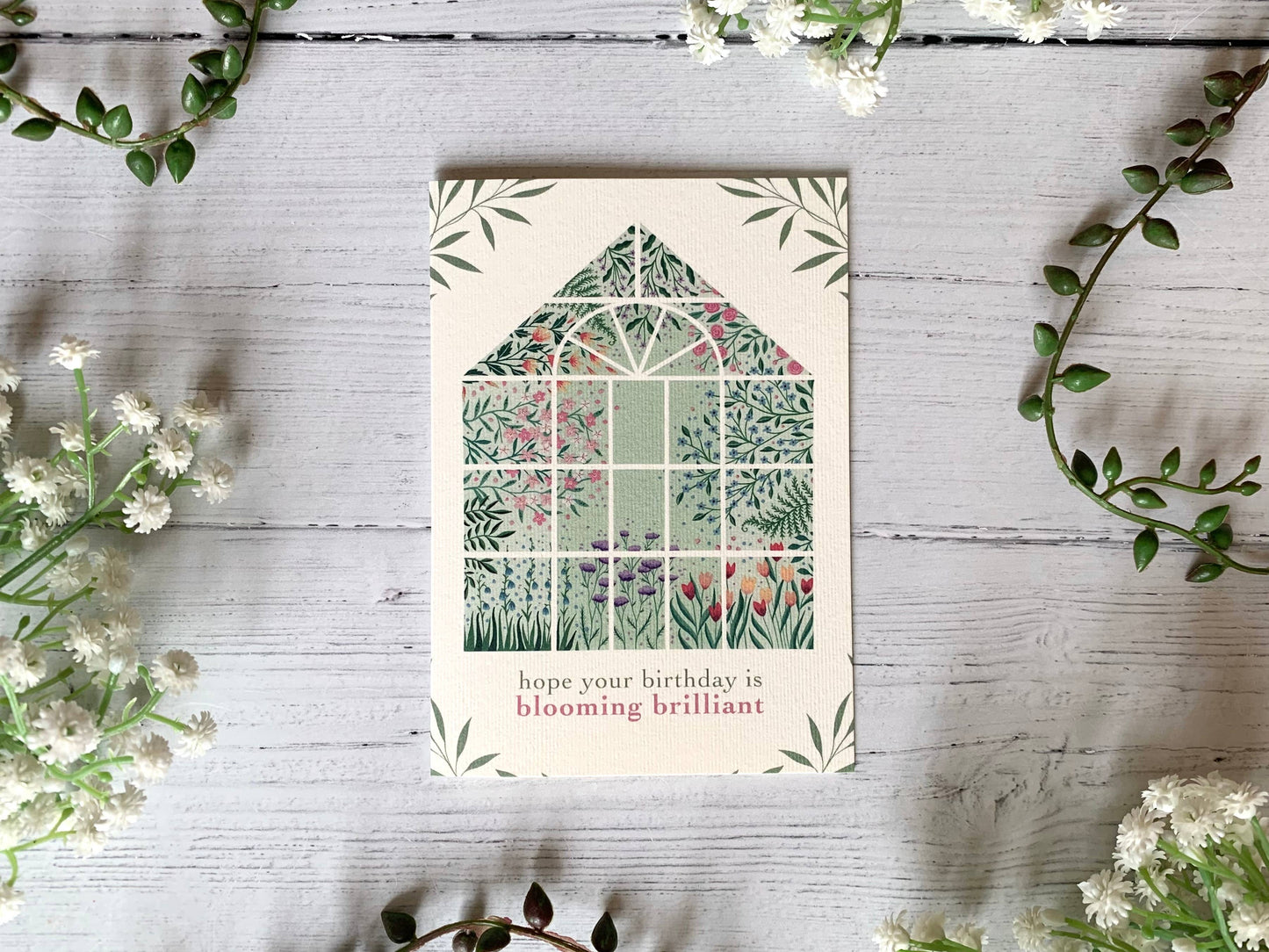 Blooming Brilliant Birthday Greeting Card