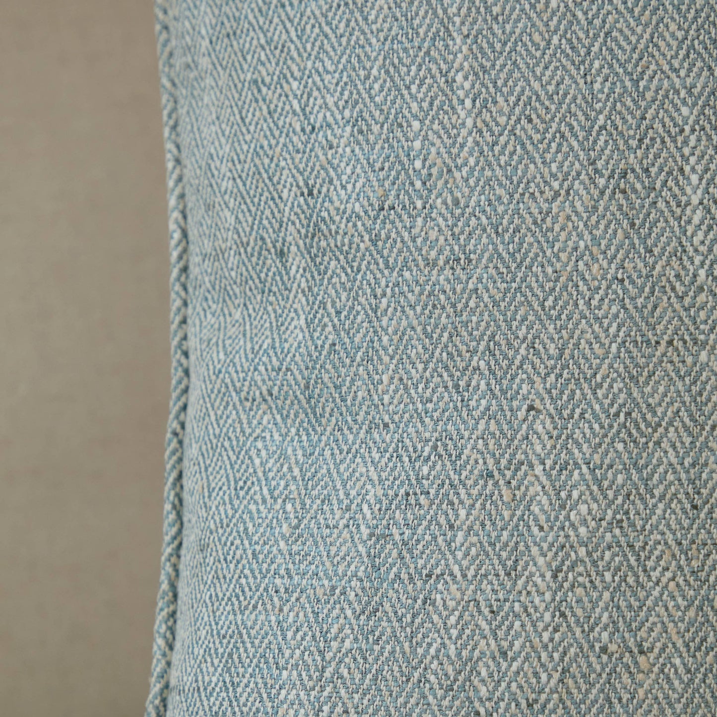 Jedburgh Textured Woven Square Cushion | Teal