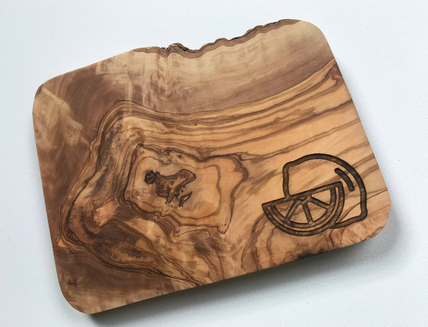 Olive Wood Charcuterie / Chopping Board - Lemon