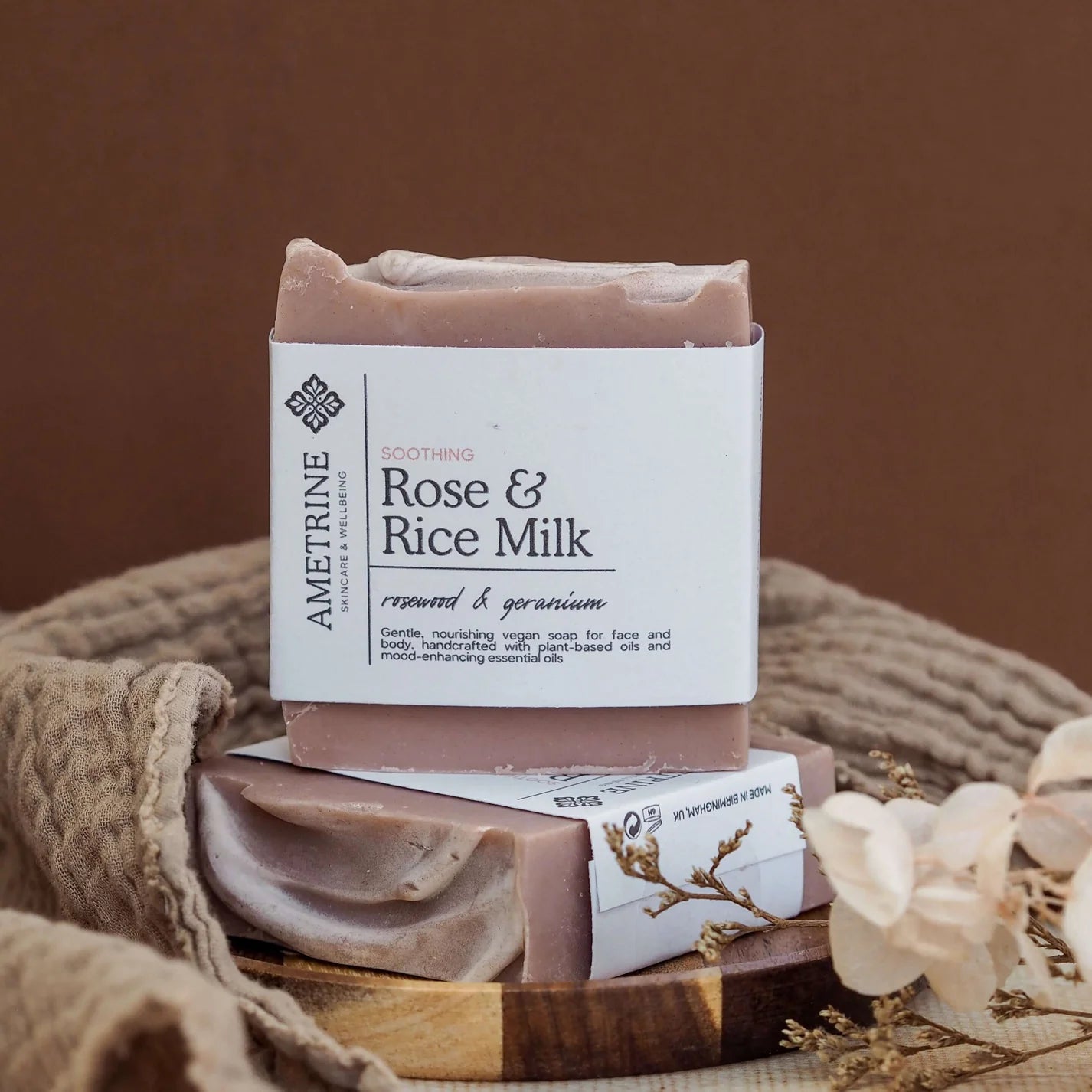 Soothing Rose & Rice Milk Soap